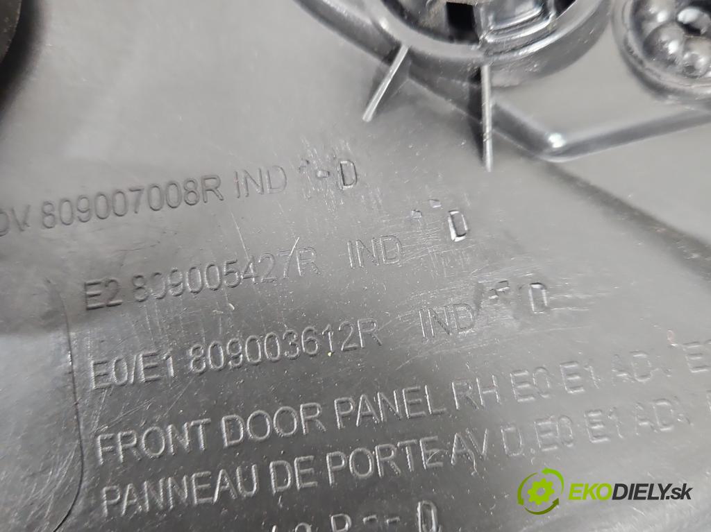 Dacia Duster III 24- 1.2 131 HP manual 96 kW 1199 cm3 5- Čalounictví: dvere predné pravé 809007008R