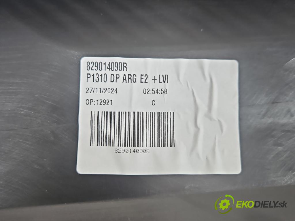 Dacia Duster III 24- 1.2 131 HP manual 96 kW 1199 cm3 5- Čalounictví: dvere zadné ľavé 829014090R