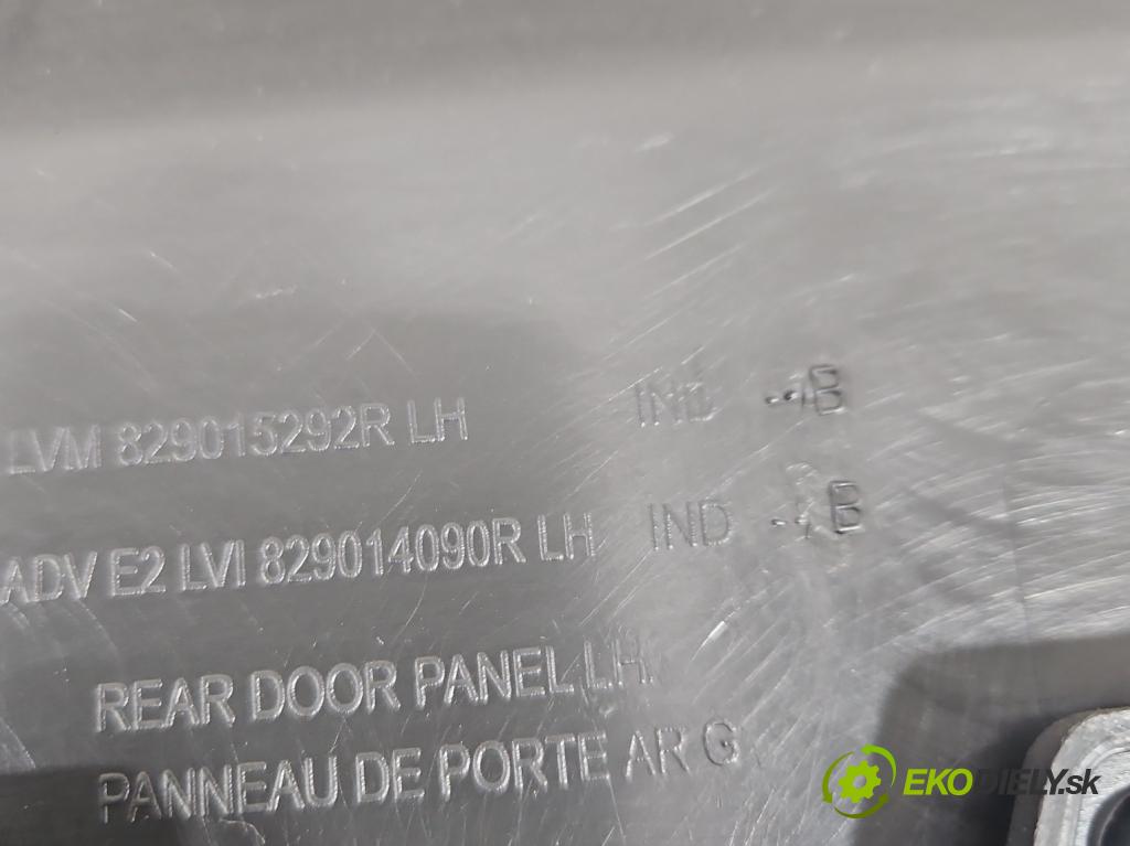 Dacia Duster III 24- 1.2 131 HP manual 96 kW 1199 cm3 5- Čalounictví: dvere zadné ľavé 829014090R