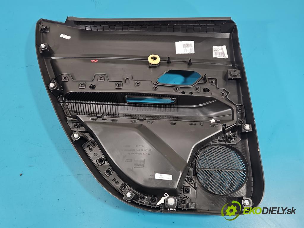Dacia Duster III 24- 1.2 131 HP manual 96 kW 1199 cm3 5- Čalounictví: dvere zadné pravé 829009784R