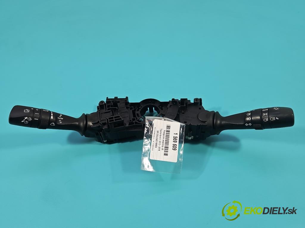 Toyota Auris II 2012-2018 1.8 16V 99 HP automatic 73 kW 1798 cm3 5- prepínač komplex: 17F852 (Prepínacie páčky pod volantom)