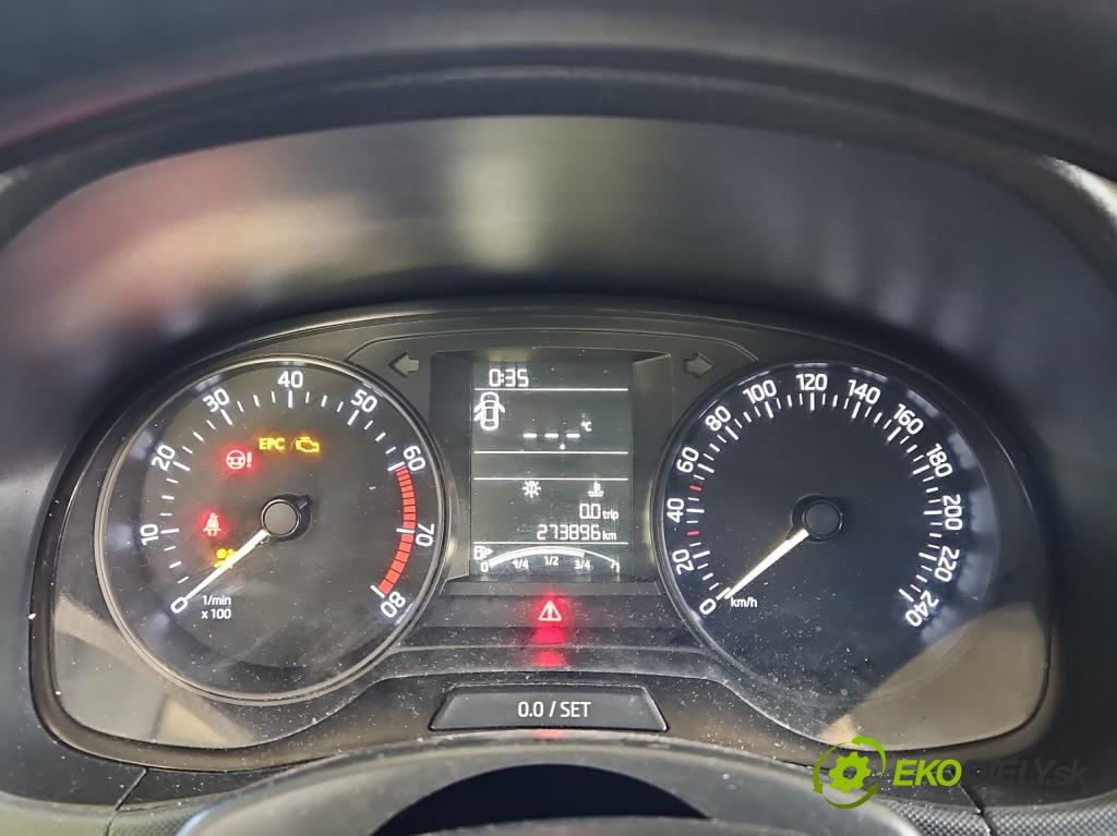 Skoda Fabia III 2014- 2021 1.0 MPI 60 hp manual 44 kW 999 cm3 5- Přístrojová deska 6V0920700A (Přístrojová deska)