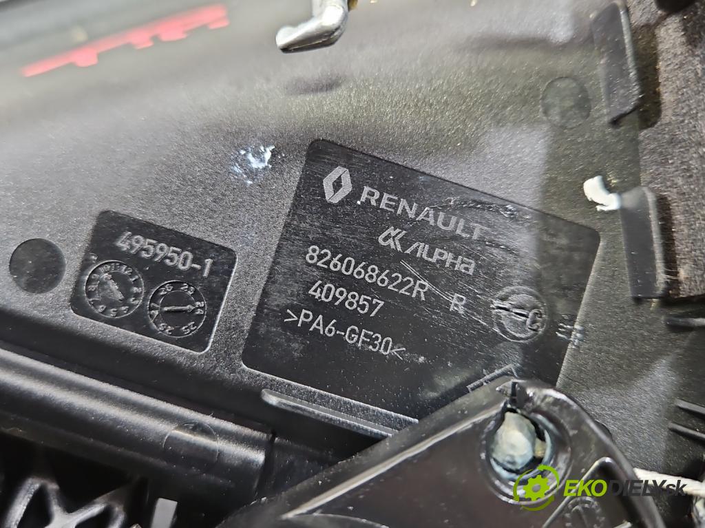 Dacia Duster III 24- 1.2 131 HP manual 96 kW 1199 cm3 5- rukoväť zadné pravé mimo: 826068622R (Kľučka dverí ostatné)
