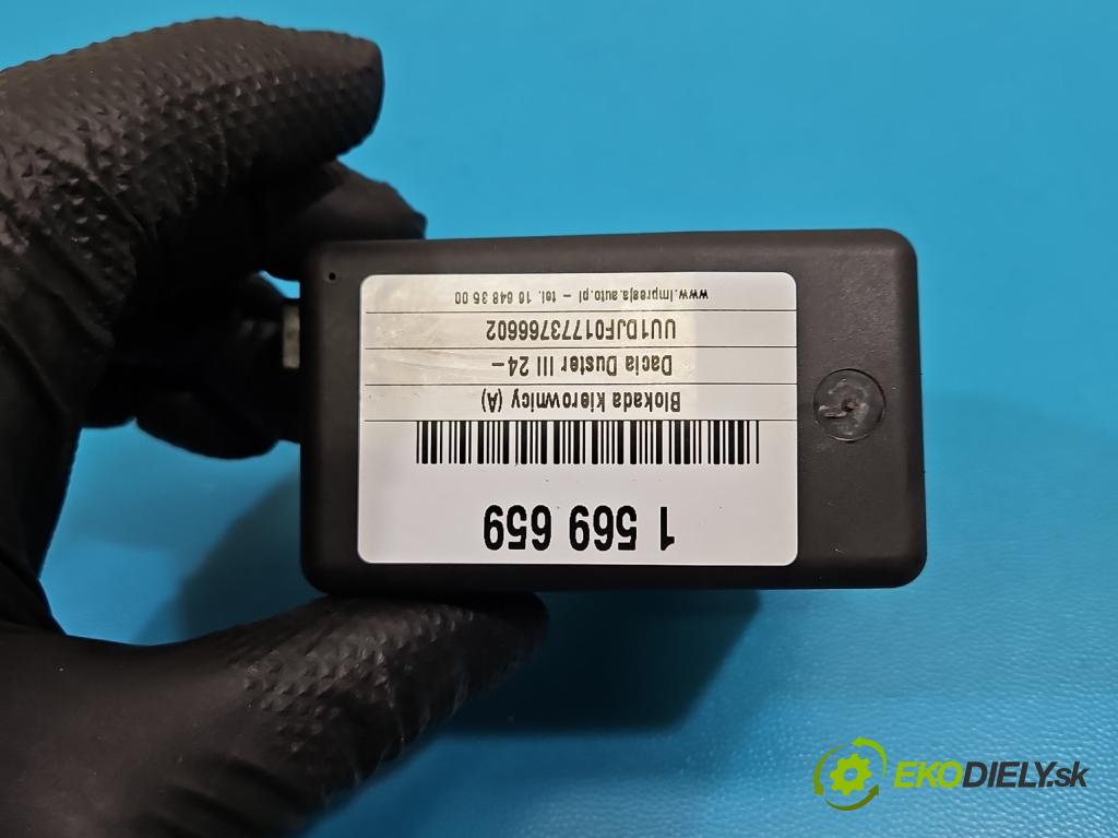 Dacia Duster III 24- 1.2 131 HP manual 96 kW 1199 cm3 5- Blokáda: řízení: 487006484R (Riadenie ostatné)