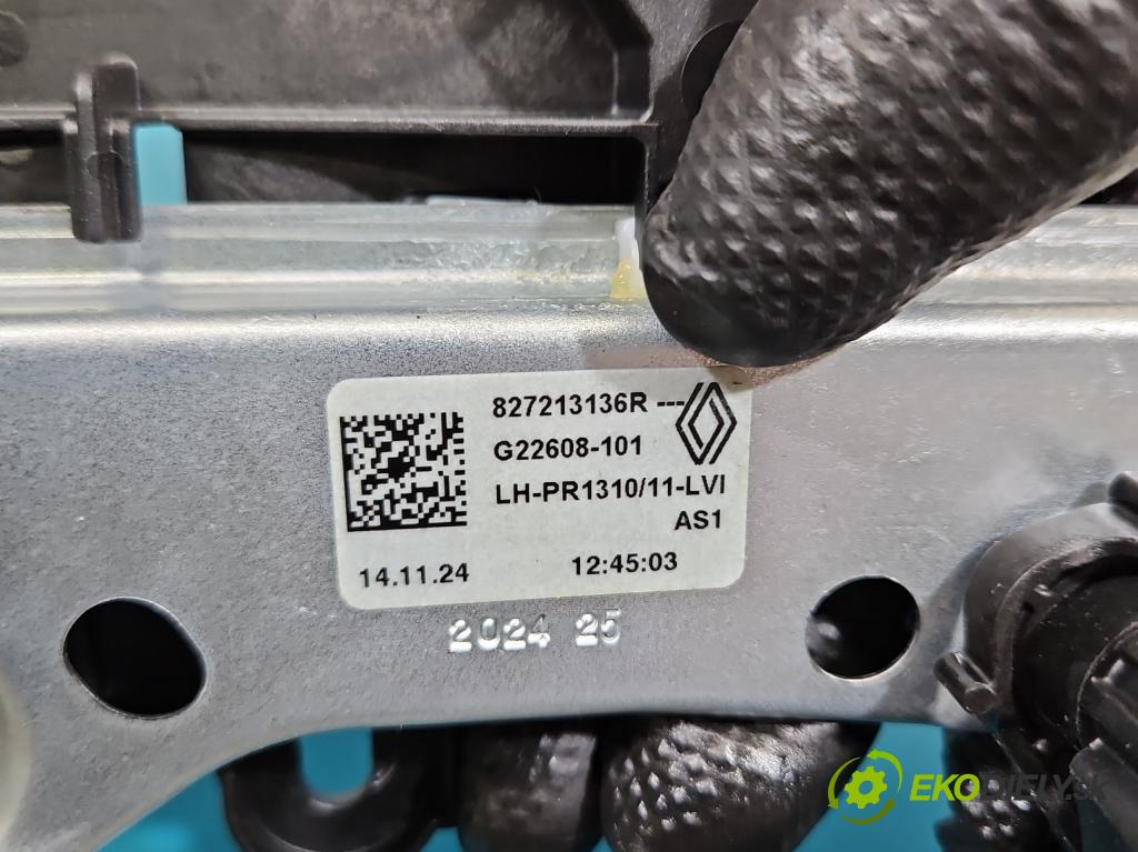 Dacia Duster III 24- 1.2 131 HP manual 96 kW 1199 cm3 5- mechanizmus okna zadné ľavý 827213136R