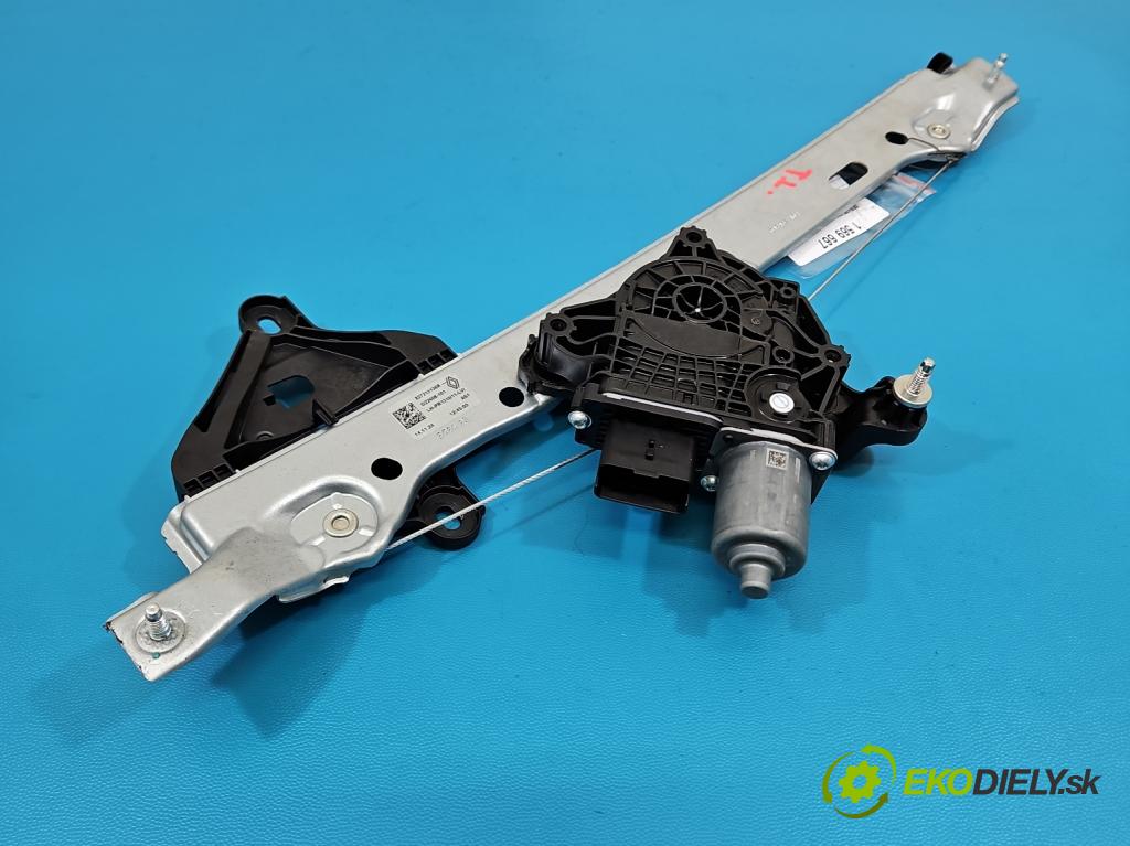 Dacia Duster III 24- 1.2 131 HP manual 96 kW 1199 cm3 5- mechanizmus okna zadné ľavý 827213136R