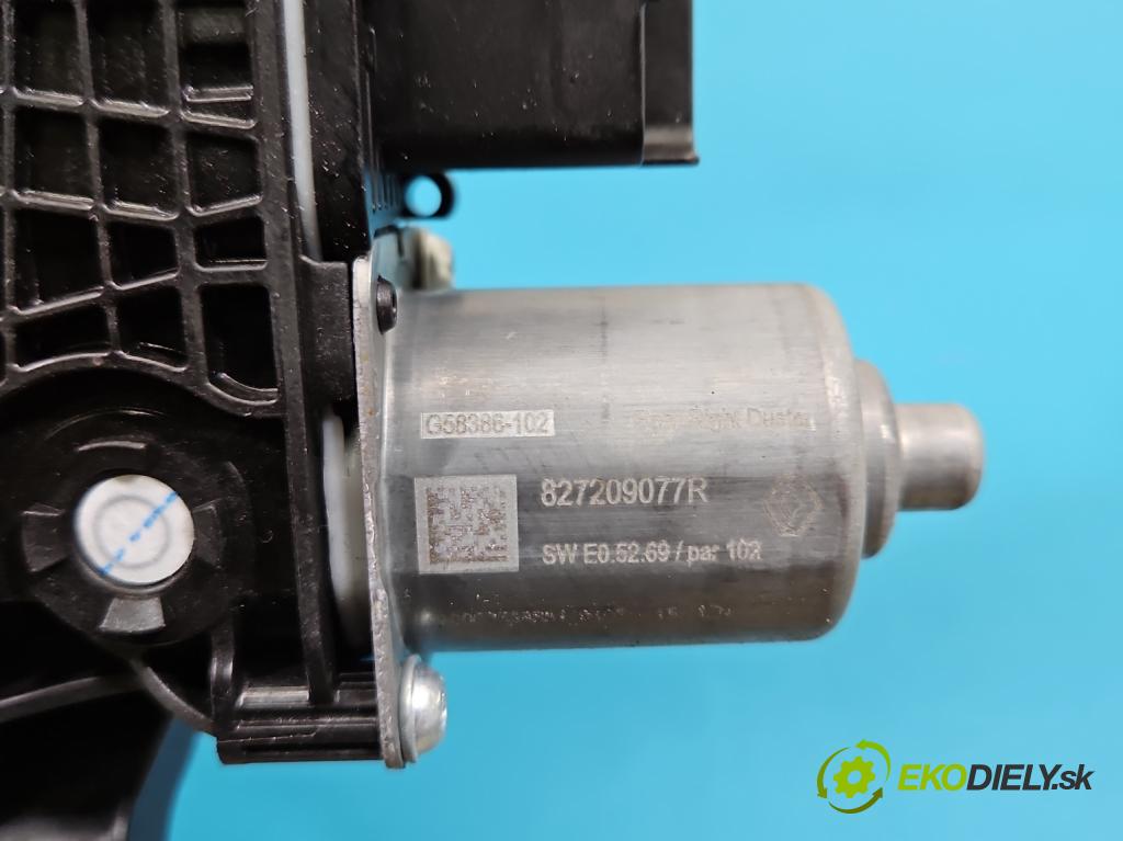 Dacia Duster III 24- 1.2 131 HP manual 96 kW 1199 cm3 5- mechanizmus okna zadné pravý 827209077R