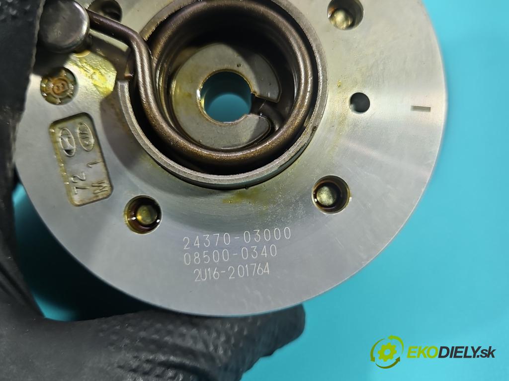 Hyundai i20 II 2014 -2020 1.2 16V 84KM manual 62 kW 1248 cm3 5- koleso časovanie načasovanie 24370-03000