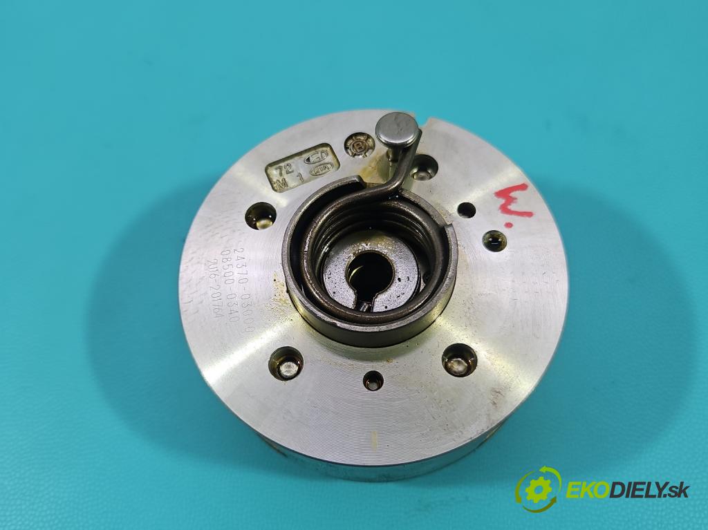 Hyundai i20 II 2014 -2020 1.2 16V 84KM manual 62 kW 1248 cm3 5- koleso časovanie načasovanie 24370-03000