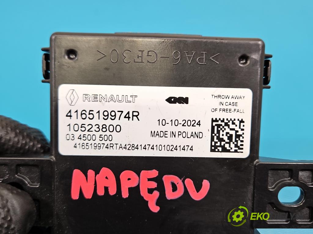 Dacia Duster III 24- 1.2 131 hp manual 96 kW 1199 cm3 5- řídící jednotka 416519974R