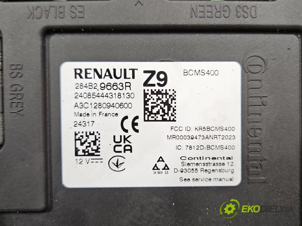 Dacia Duster III 24- 1.2 131 HP manual 96 kW 1199 cm3 5- riadiaca jednotka komfortu 284B29663R
