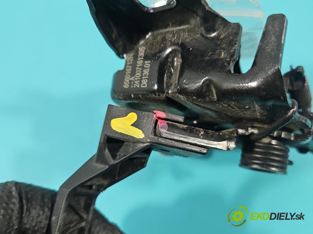 Dacia Duster III 24- 1.2 131 HP manual 96 kW 1199 cm3 5- zámok kapoty 656016712R