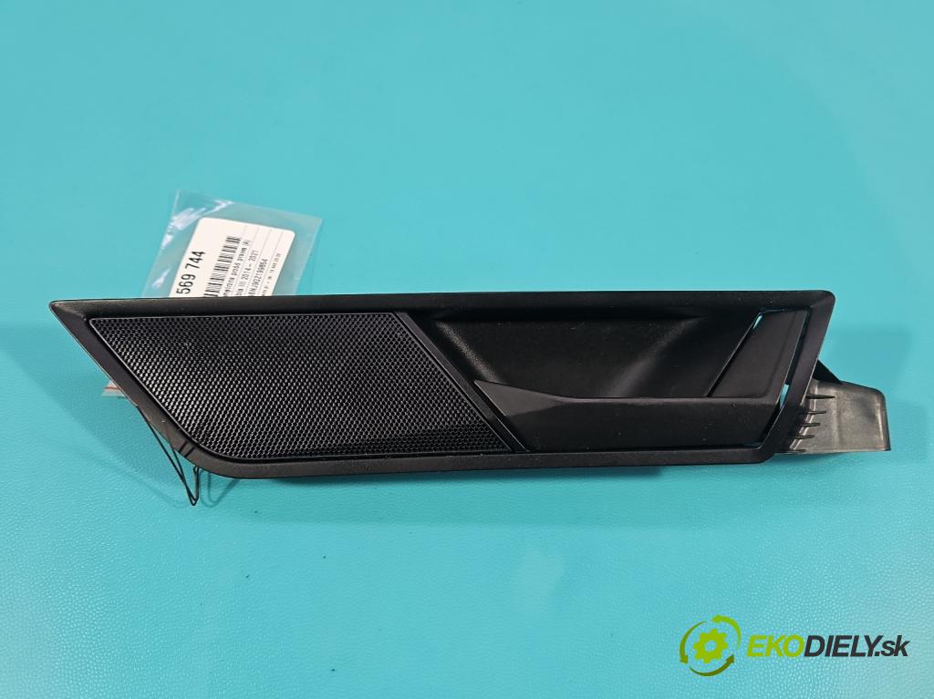 Skoda Fabia III 2014- 2021 1.0 MPI 60 HP manual 44 kW 999 cm3 5- rukoväť uvnitř: predné pravé 6V0867436