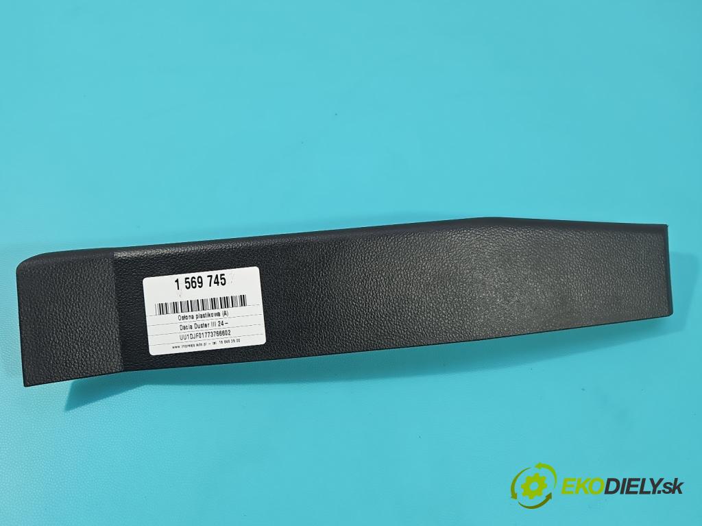 Dacia Duster III 24- 1.2 131 HP manual 96 kW 1199 cm3 5- kryt plast 685223785R