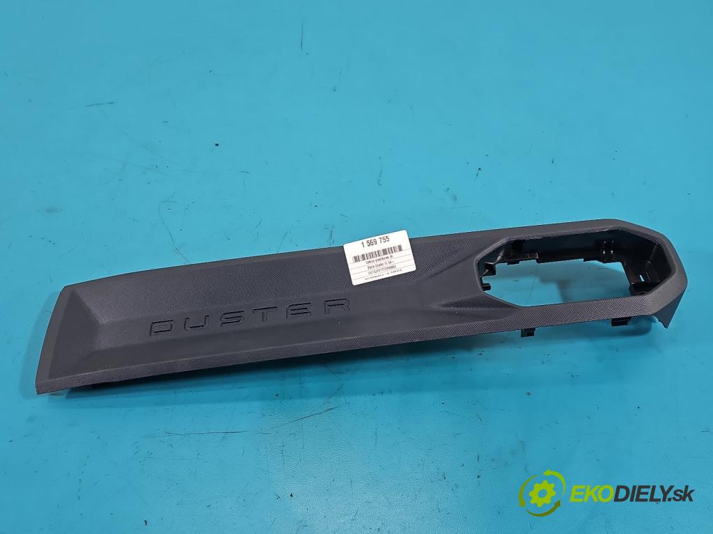 Dacia Duster III 24- 1.2 131 hp manual 96 kW 1199 cm3 5- lišta ozdobná interiéry: 681340772R