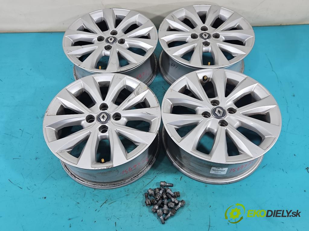 Renault Clio V 2019- 1.0 91KM automatic 67 kW 999 cm3 5- Felga hliník 16" komplet 403008062R