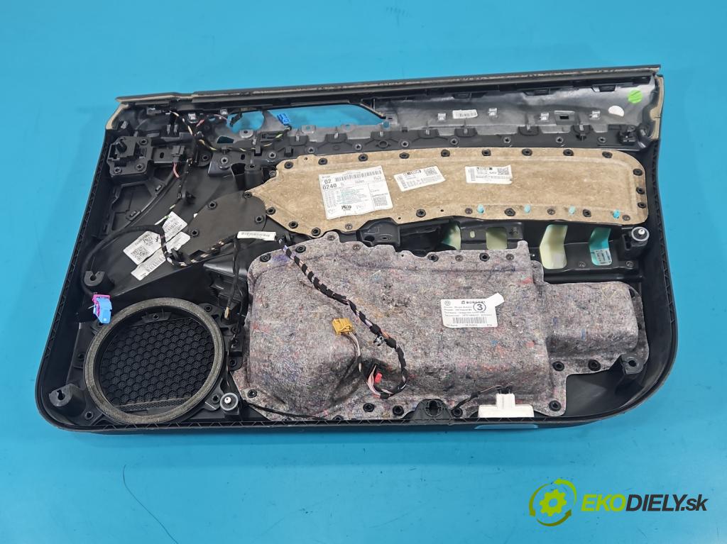 Vw Passat B8 2014 - 2.0 tdi 150 HP automatic 110 kW 1968 cm3 5- Čalounictví: dvere predné ľavé 3G1867409AB