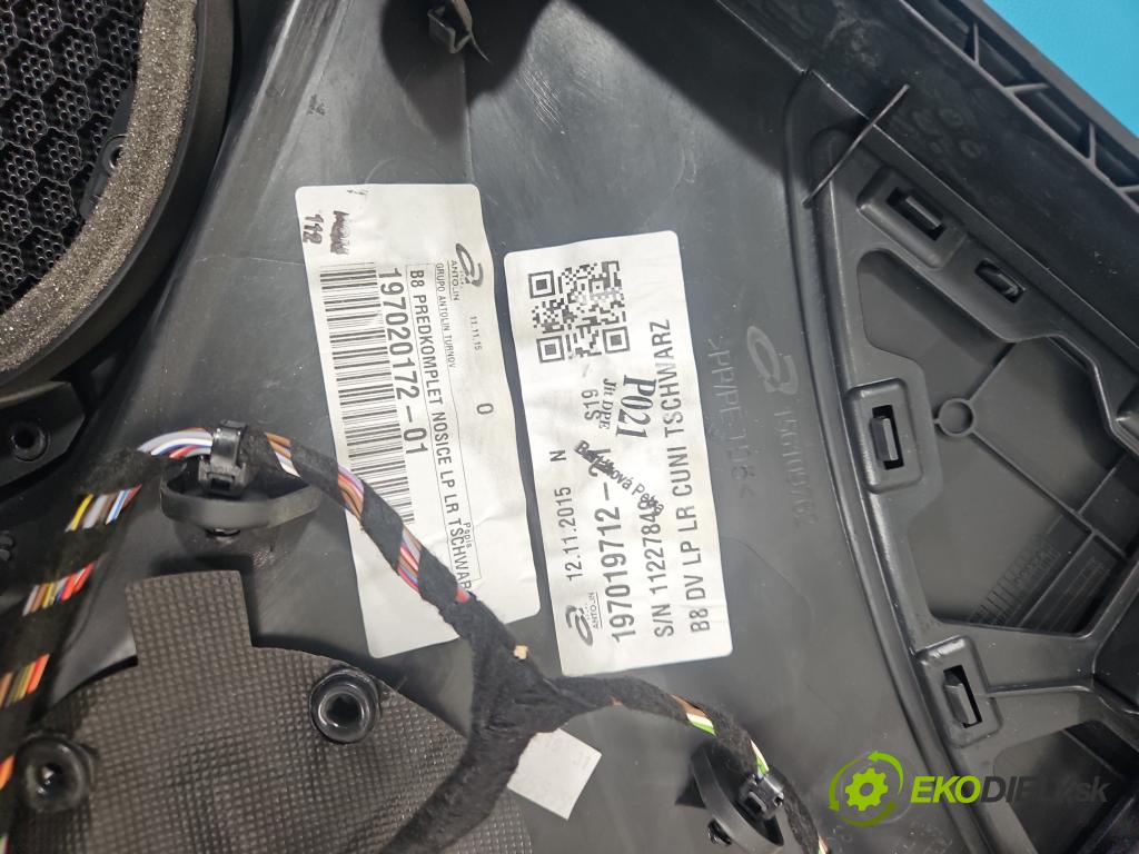 Vw Passat B8 2014 - 2.0 tdi 150 HP automatic 110 kW 1968 cm3 5- Čalounictví: dvere predné ľavé 3G1867409AB