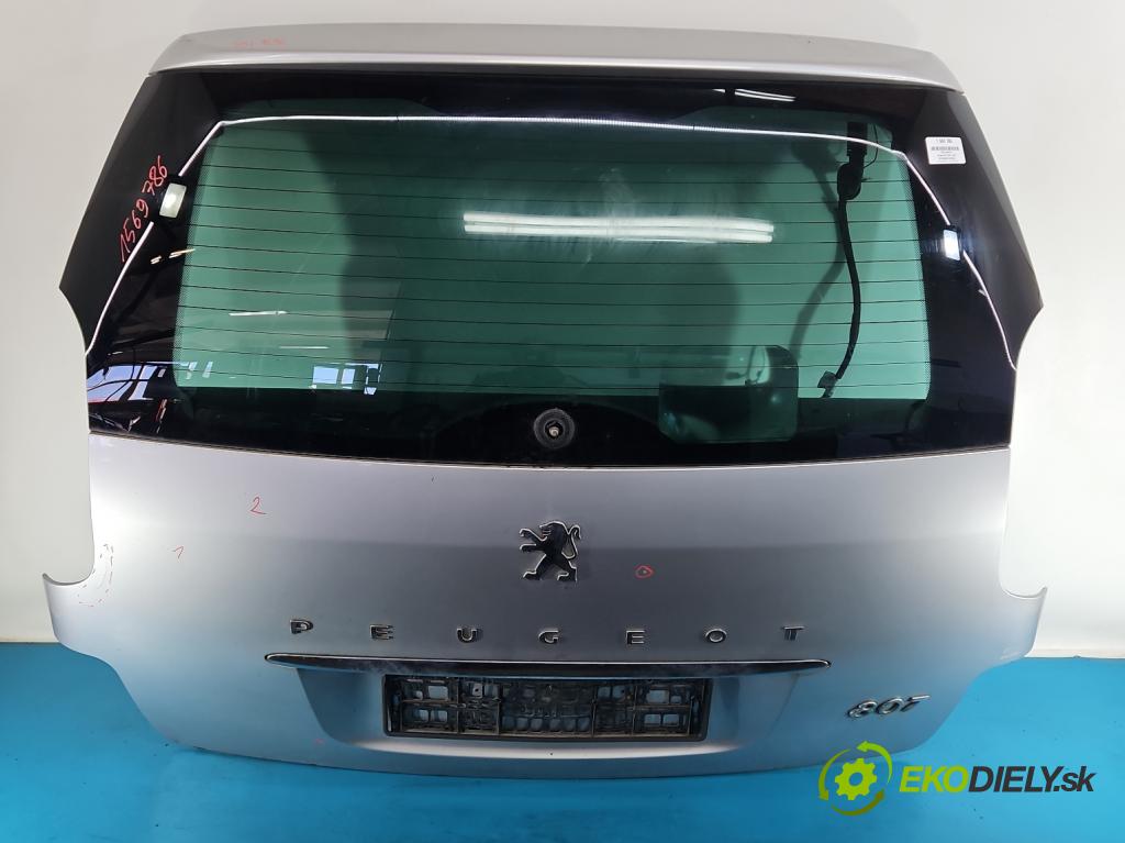 Peugeot 807 2002-2014 2.0 hdi 107 HP automatic 79 kW 1997 cm3 5- zadní kufrové dveře  (Zadní kapota (kufr))