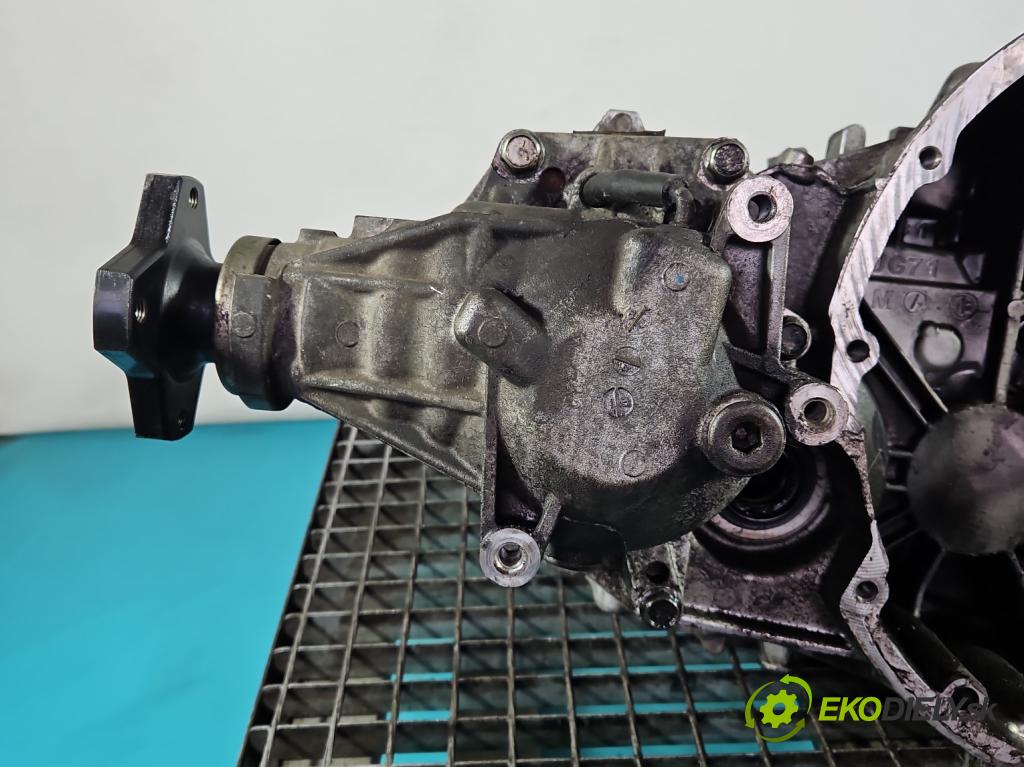 Nissan Qashqai I J10 2006-2013 2.0 dci 150 hp manual 110 kW 1995 cm3 5- převodovka stupňová manual JG71M