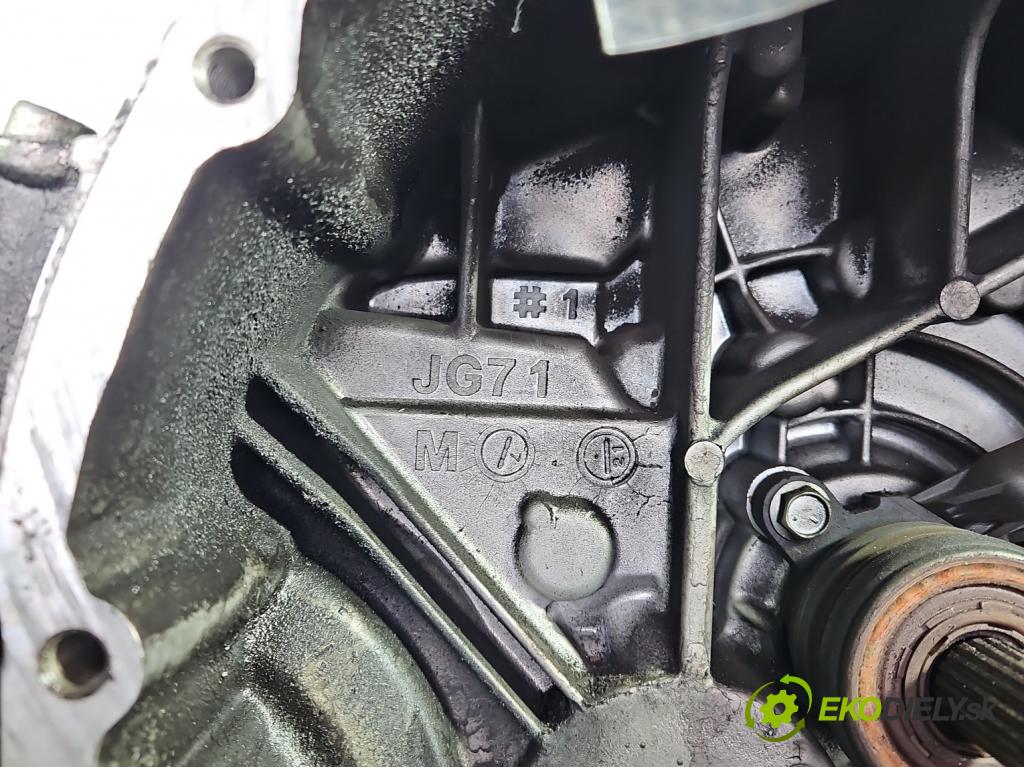 Nissan Qashqai I J10 2006-2013 2.0 dci 150 hp manual 110 kW 1995 cm3 5- převodovka stupňová manual JG71M