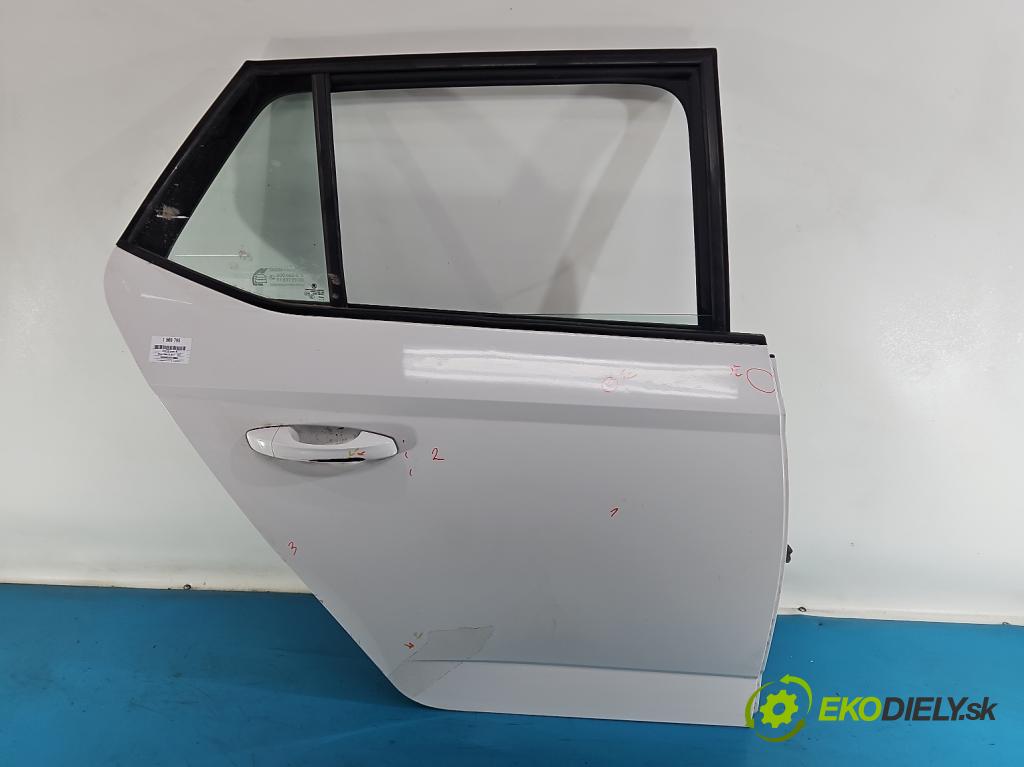 Skoda Fabia III 2014- 2021 1.0 MPI 60 hp manual 44 kW 999 cm3 5- dveře zadní pravé  (Klika dveří ostatní)