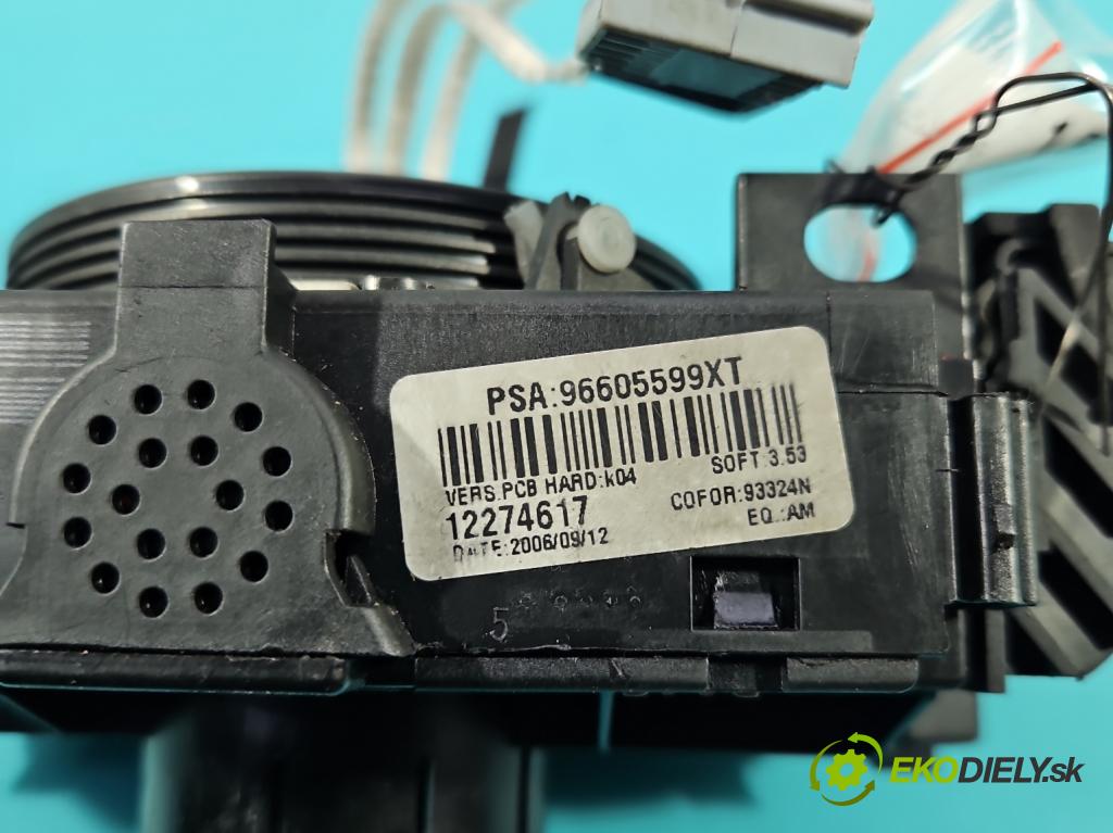 Peugeot 807 2002-2014 2.0 hdi 107 HP automatic 79 kW 1997 cm3 5- prepínač komplex: 96605599XT (Prepínacie páčky pod volantom)