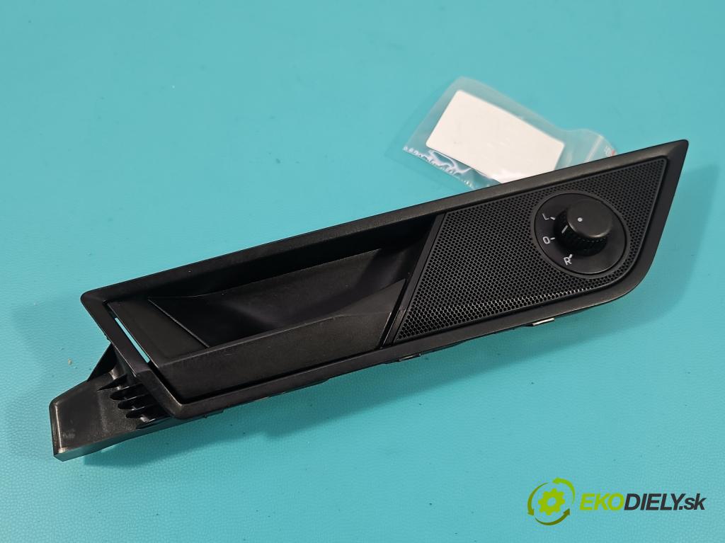 Skoda Fabia III 2014- 2021 1.0 MPI 60 HP manual 44 kW 999 cm3 5- rukoväť uvnitř: predné ľavé 