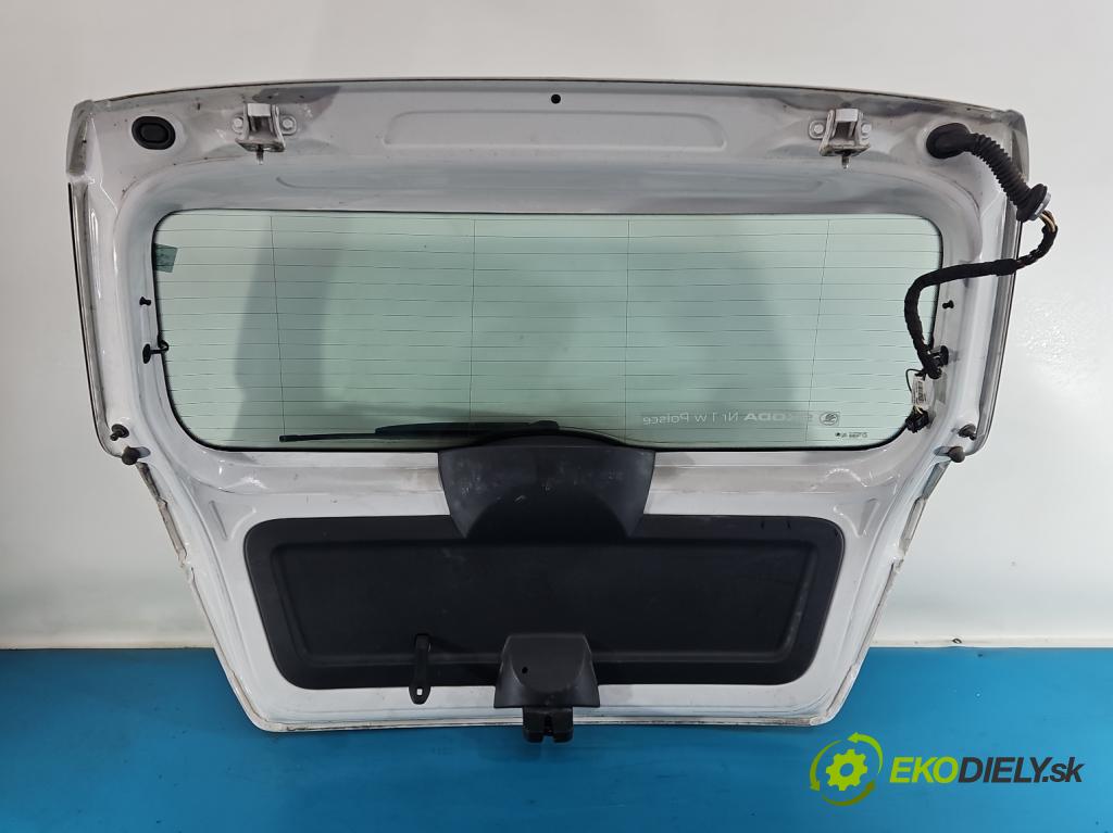 Skoda Fabia III 2014- 2021 1.0 MPI 60 hp manual 44 kW 999 cm3 5- zadní kufrové dveře  (Zadní kapota (kufr))