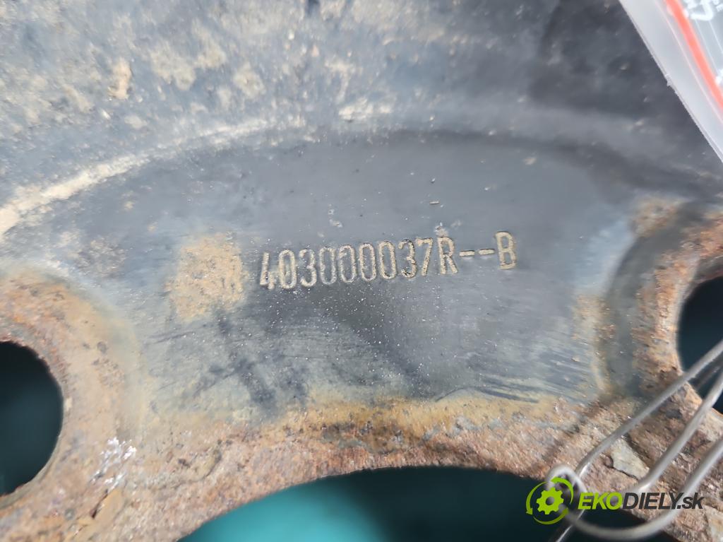 Renault Master III 2010-2024 2.3 dci 131 hp manual 96 kW 2299 cm3 5- kolo náhradní 16" 403000037R
