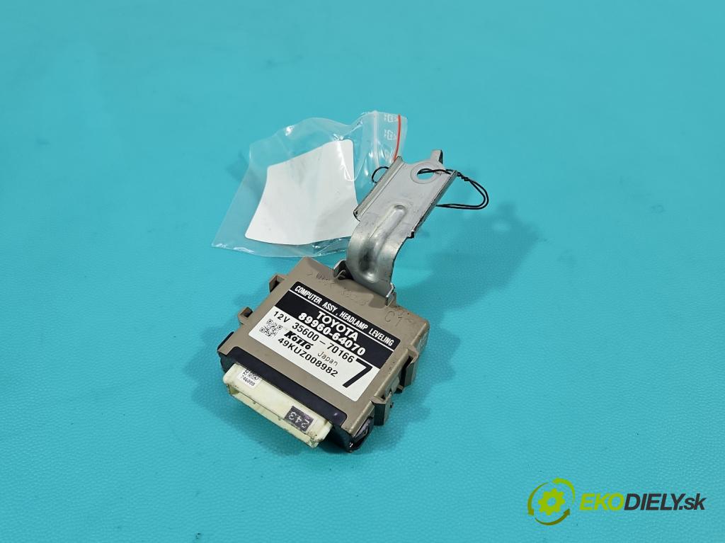 Toyota Verso 2009-2018 1.8 16V 147 HP manual 108 kW 1798 cm3 5- riadiaca jednotka ostatné 89960-64070