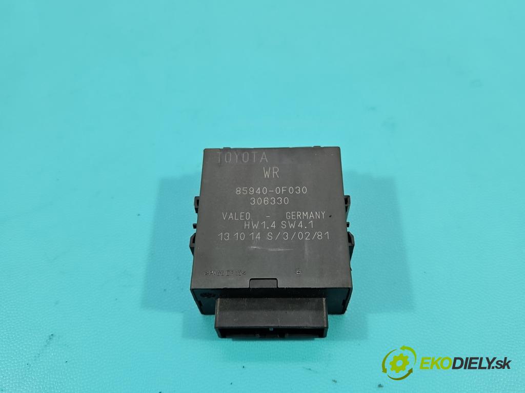 Toyota Verso 2009-2018 1.8 16V 147 hp manual 108 kW 1798 cm3 5- řídící jednotka 85940-0F030