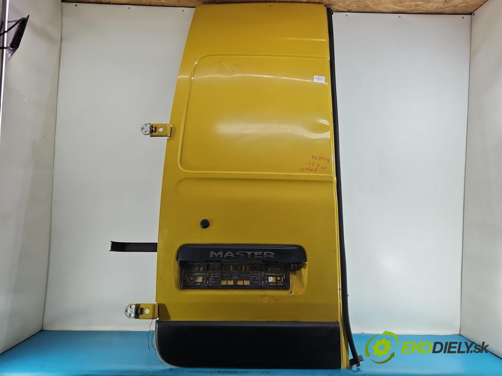 Renault Master III 2010-2024 2.3 dci 131 hp manual 96 kW 2299 cm3 5- dveře zadní levé  (Klika dveří ostatní)