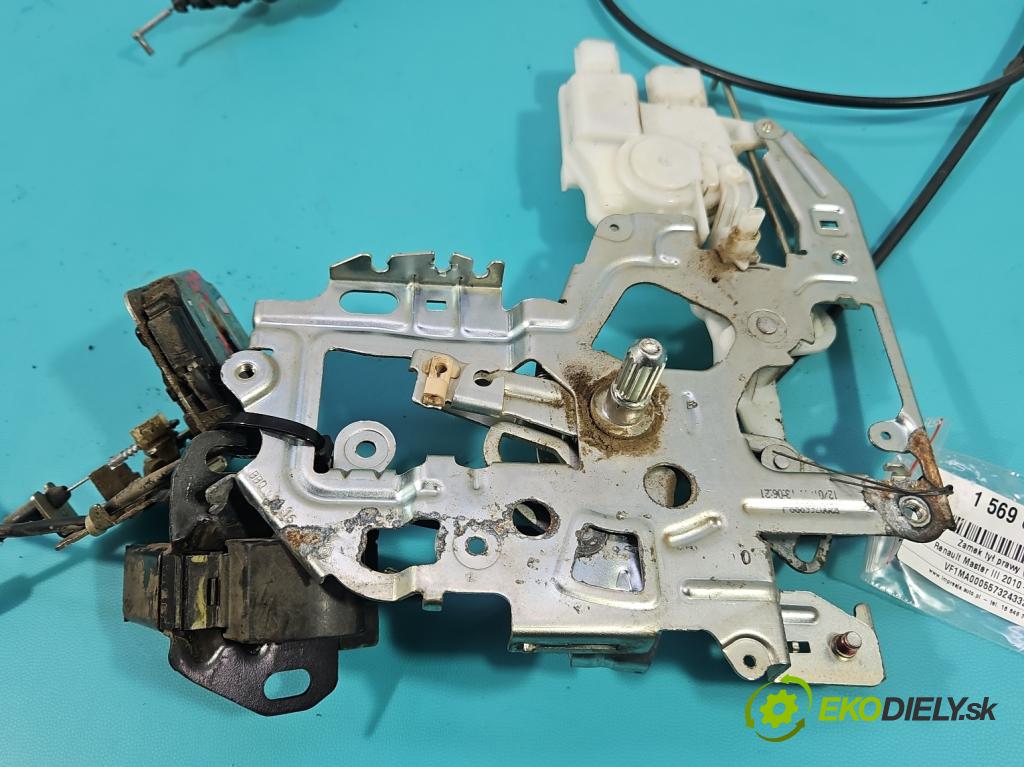 Renault Master III 2010-2024 2.3 dci 131 HP manual 96 kW 2299 cm3 5- zámok zadné pravý 8200766889-L