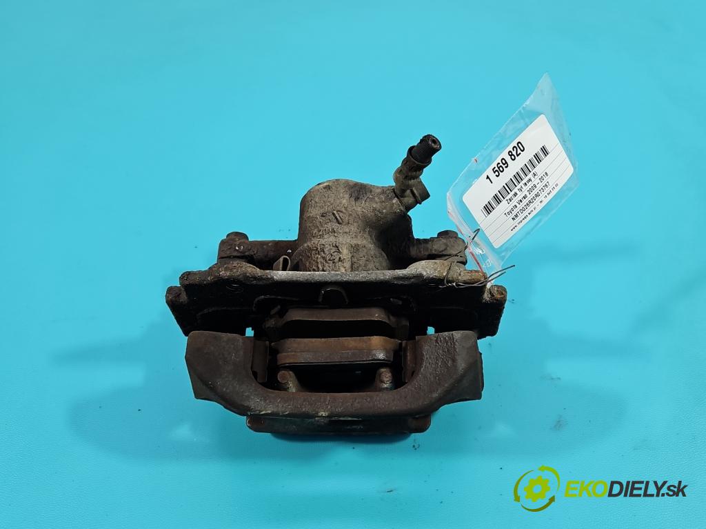 Toyota Verso 2009-2018 1.8 16V 147 HP manual 108 kW 1798 cm3 5- brzdič zadné ľavý  (Kľučka dverí ostatné)