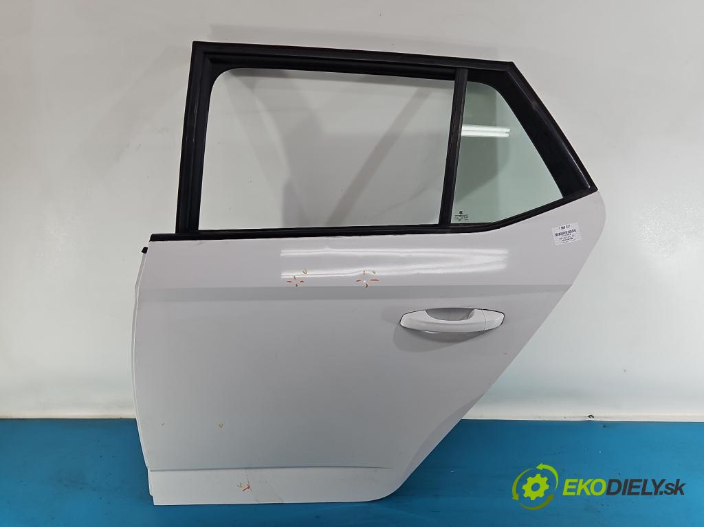 Skoda Fabia III 2014- 2021 1.0 MPI 60 HP manual 44 kW 999 cm3 5- dvere zadné ľavé  (Kľučka dverí ostatné)