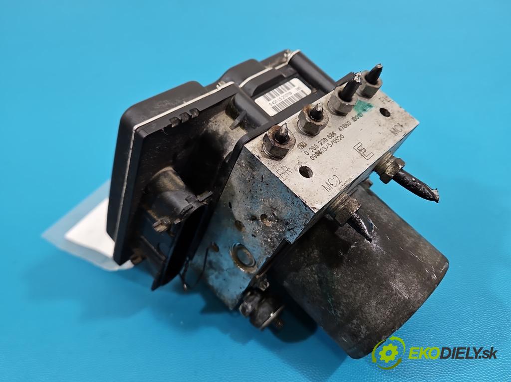 Nissan Qashqai I J10 2006-2013 2.0 dci 150 HP manual 110 kW 1995 cm3 5- čerpadlo abs 0265951223 (Pumpa ABS)