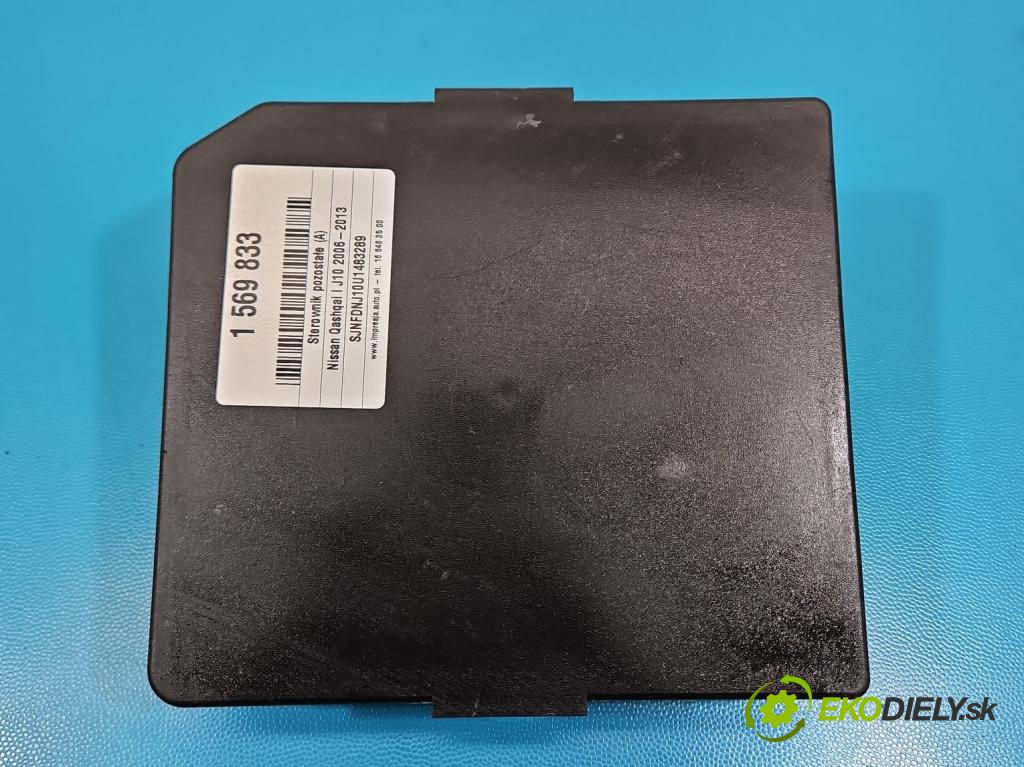 Nissan Qashqai I J10 2006-2013 2.0 dci 150 hp manual 110 kW 1995 cm3 5- řídící jednotka 284B7JD00B