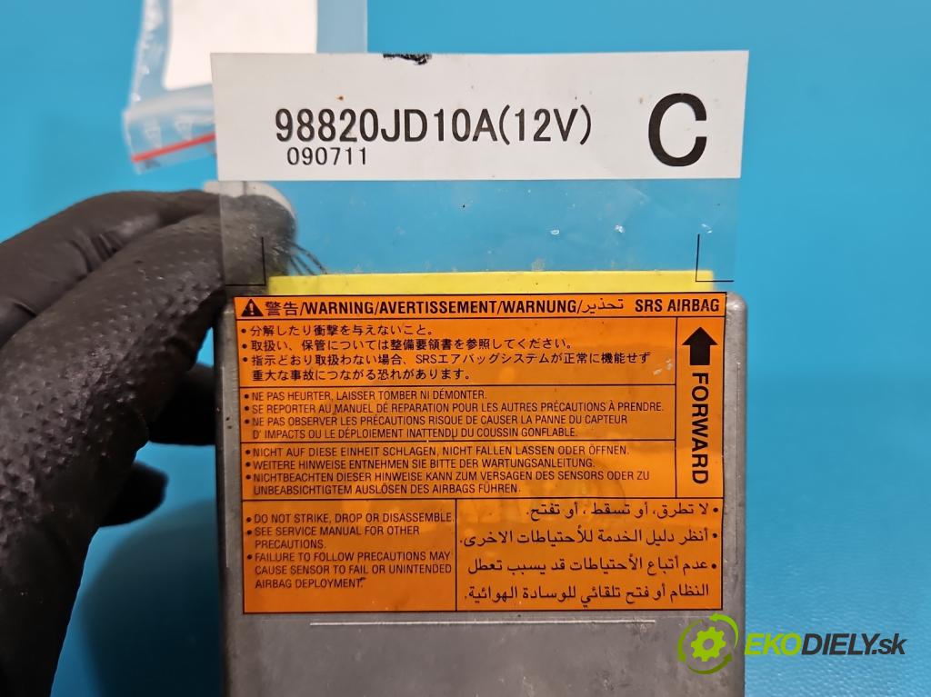 Nissan Qashqai I J10 2006-2013 2.0 dci 150 HP manual 110 kW 1995 cm3 5- riadiaca jednotka vankúše: 98820JD10A