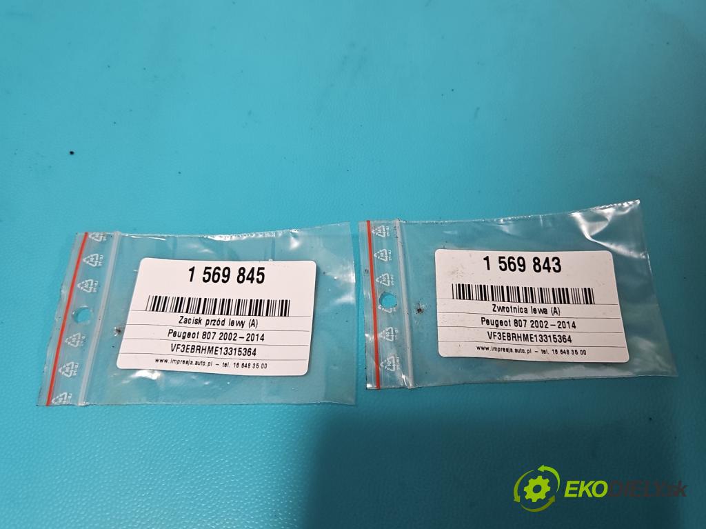 Peugeot 807 2002-2014 2.0 hdi 107 HP automatic 79 kW 1997 cm3 5- brzdič predné ľavý  (Kľučka dverí ostatné)