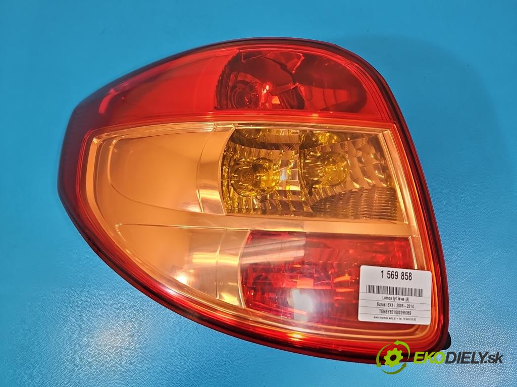 Suzuki SX4 I 2006-2014 1.6 16V 107 HP manual 79 kW 1586 cm3 5- svetlo / reflektor zadné ľavé 220-16684 (Kľučka dverí ostatné)
