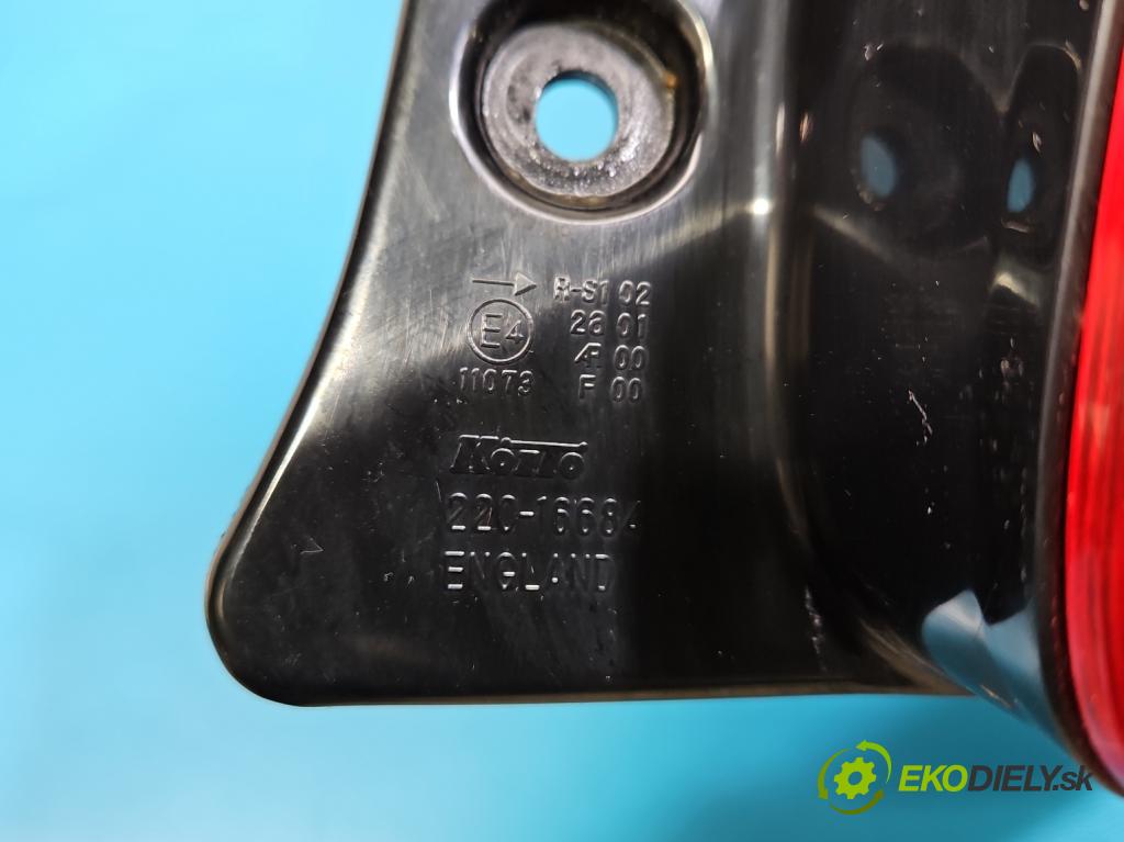 Suzuki SX4 I 2006-2014 1.6 16V 107 HP manual 79 kW 1586 cm3 5- svetlo / reflektor zadné pravé  (Kľučka dverí ostatné)