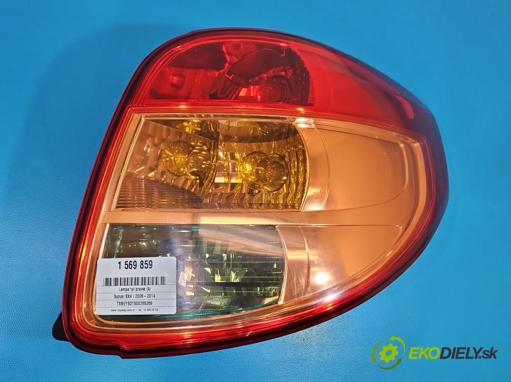 Suzuki SX4 I 2006-2014 1.6 16V 107 HP manual 79 kW 1586 cm3 5- svetlo / reflektor zadné pravé  (Kľučka dverí ostatné)