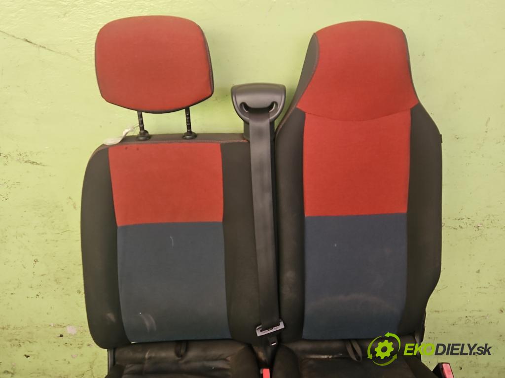 Renault Master III 2010-2024 2.3 dci 131 HP manual 96 kW 2299 cm3 5- Sedačka pravý  (Sedadlo)