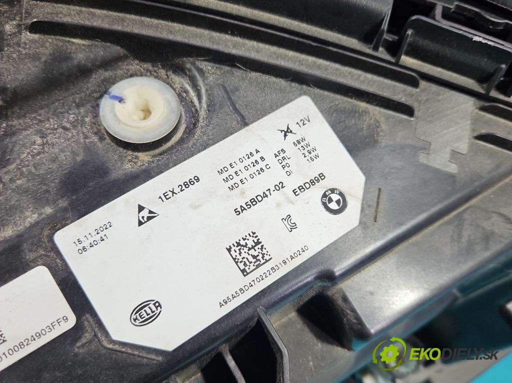 Bmw iX1 U11 0.0 elektrický: 272 HP automatic 200 kW 1 cm3 5- Reflektor: ľavý 5A5BD47 (Kľučka dverí ostatné)
