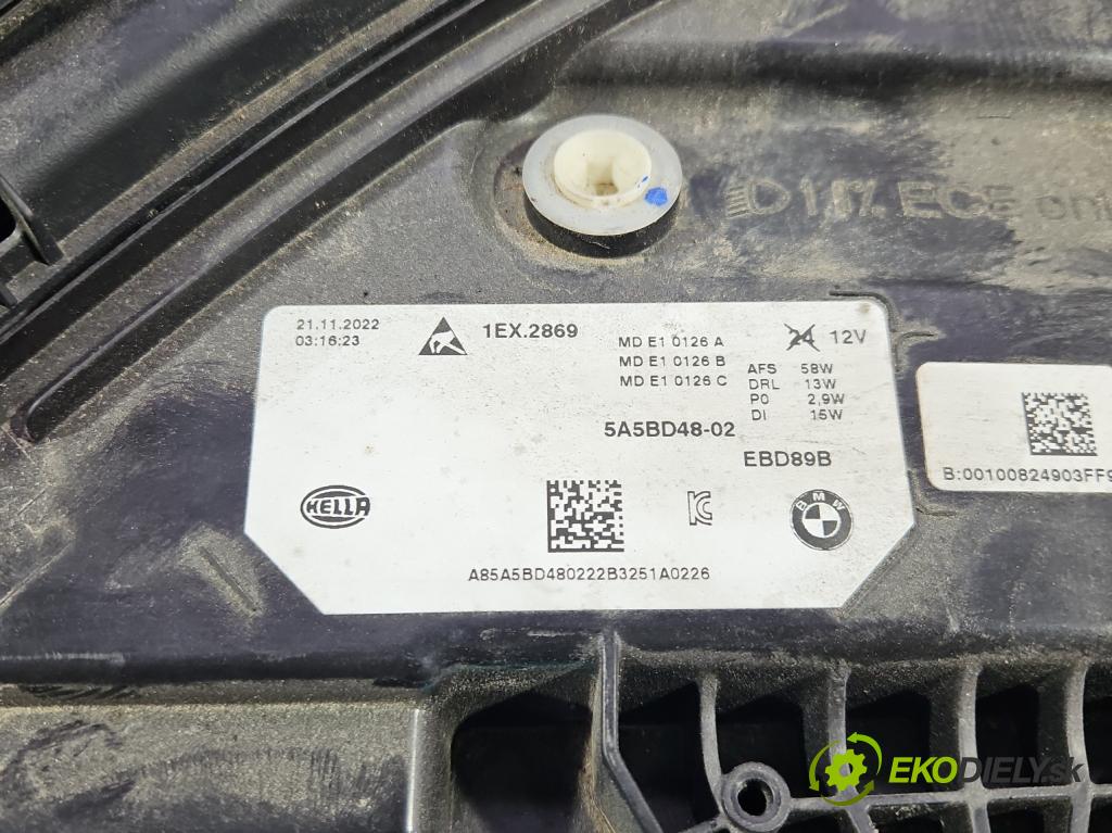 Bmw iX1 U11 0.0 elektrický: 272 HP automatic 200 kW 1 cm3 5- Reflektor: pravý 5A5BD48-02 (Svetlo predné pravé)