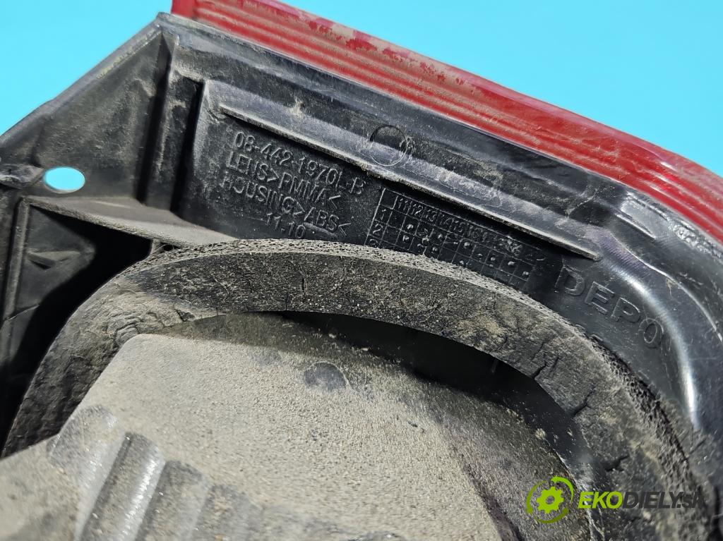 Renault Master III 2010-2024 2.3 dci 131 HP manual 96 kW 2299 cm3 5- svetlo / reflektor zadné ľavé  (Kľučka dverí ostatné)