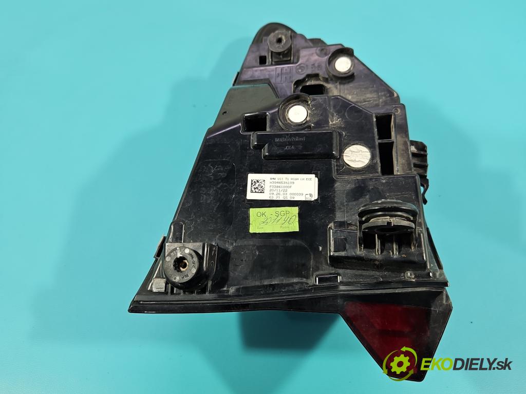 Bmw iX1 U11 0.0 elektrický: 272 HP automatic 200 kW 1 cm3 5- svetlo / reflektor zadné ľavé H3946535109 (Kľučka dverí ostatné)