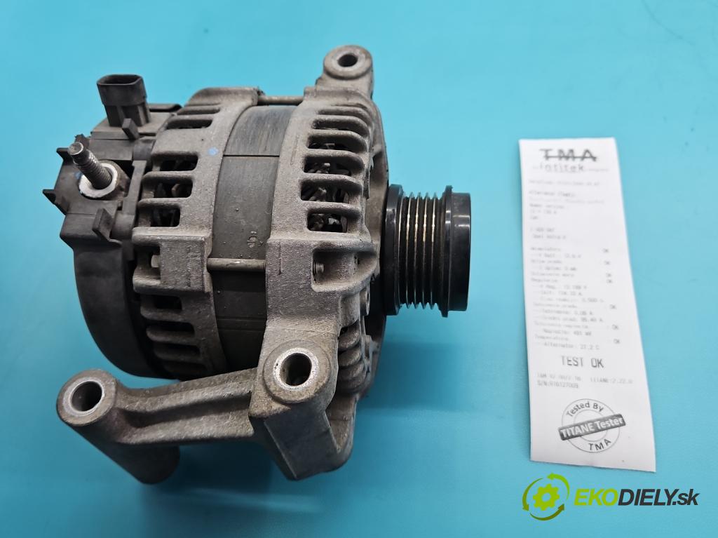 Opel Astra V  2015-2022 1.4 T 125 HP manual 92 kW 1399 cm3 5- Alternator 0126312102 (Alternátor)