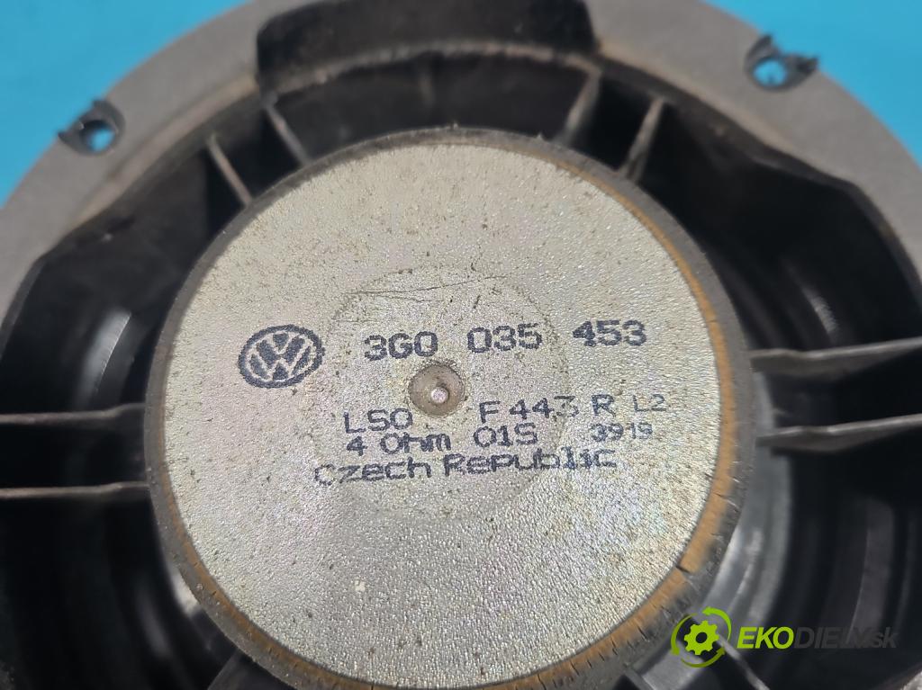Vw Passat B8 2014 - 2.0 tdi 150 HP automatic 110 kW 1968 cm3 5- reproduktory komplet 3G0035453